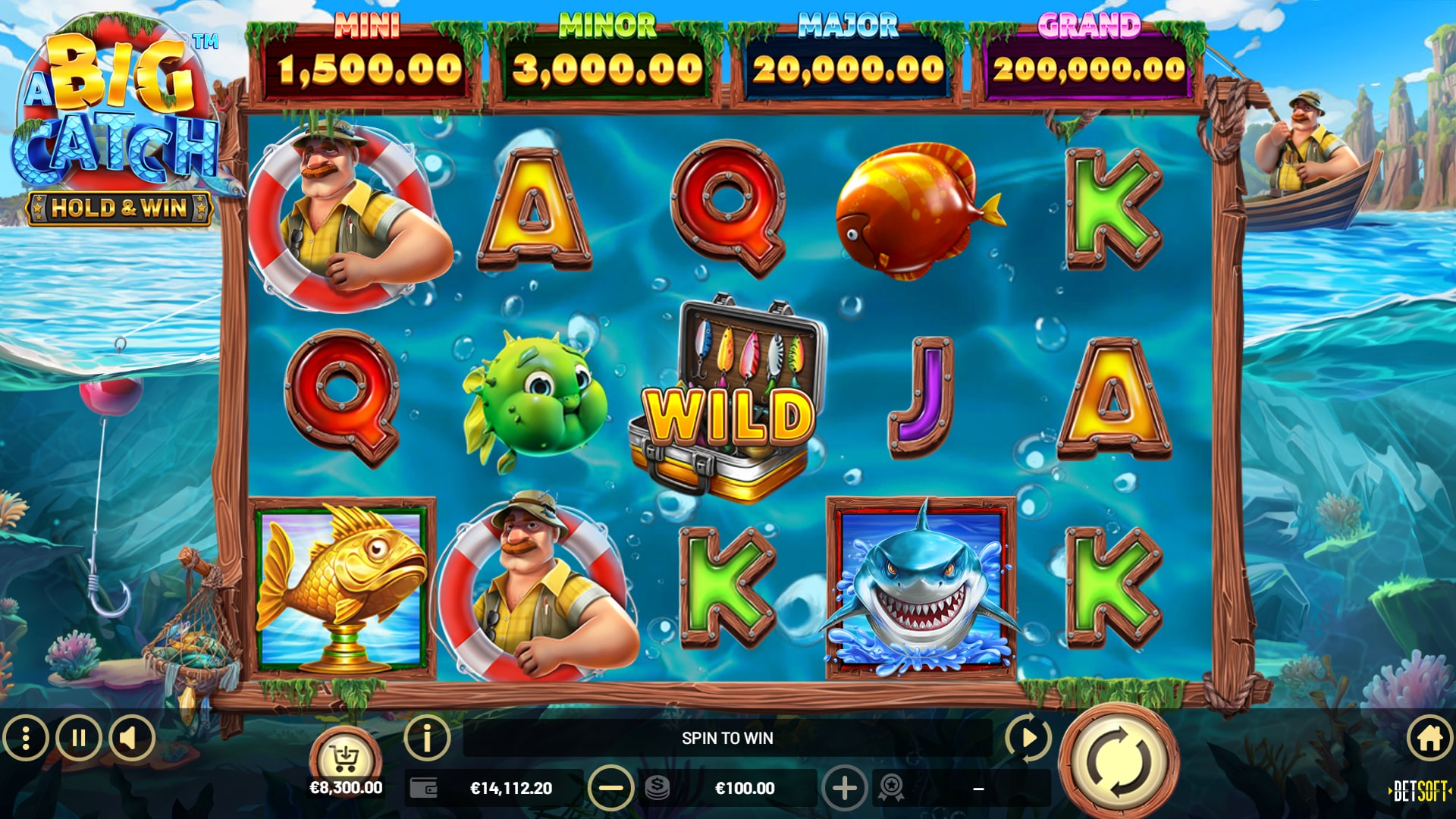 A Big Catch – HOLD & WINTM