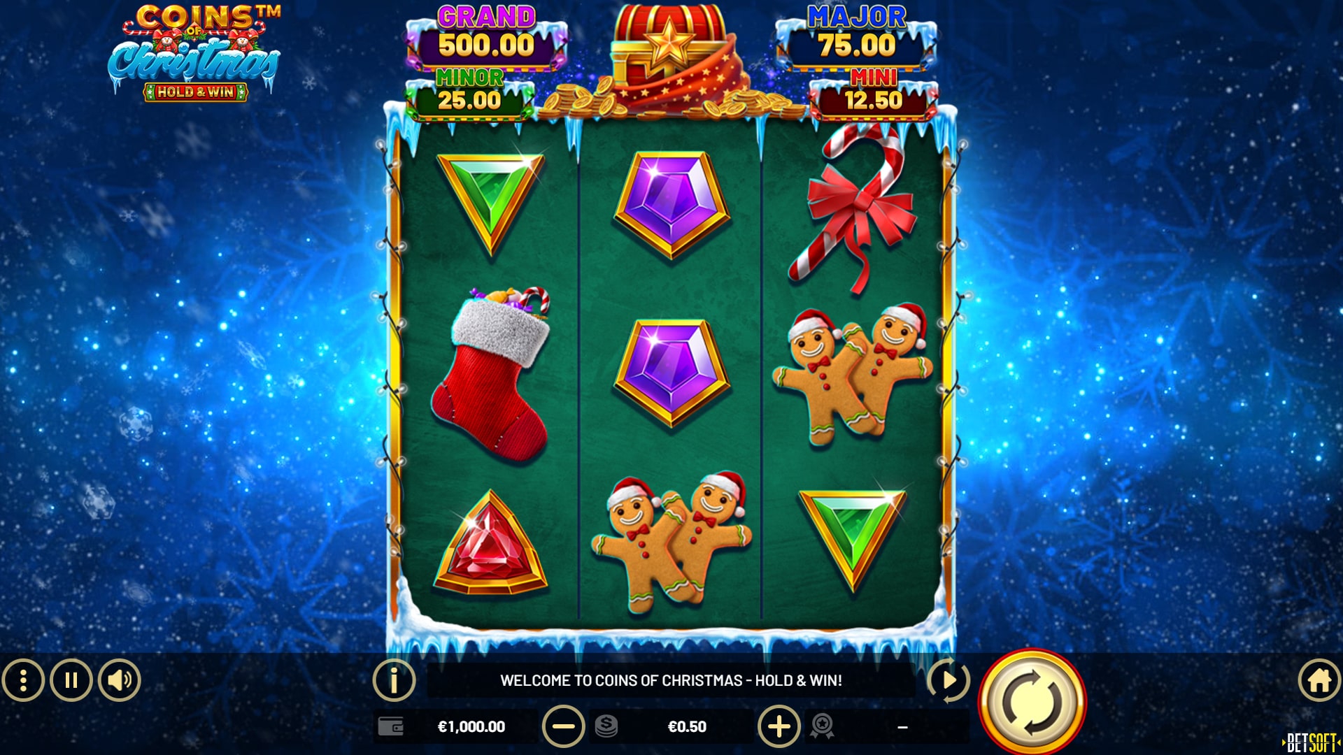 COINS OF CHRISTMAS – HOLD & WIN