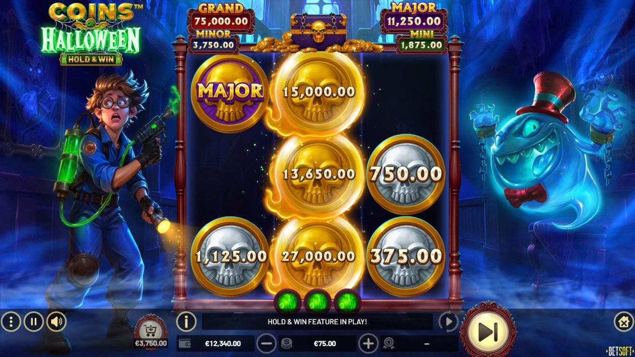 Coins of Halloween – Hold & Win