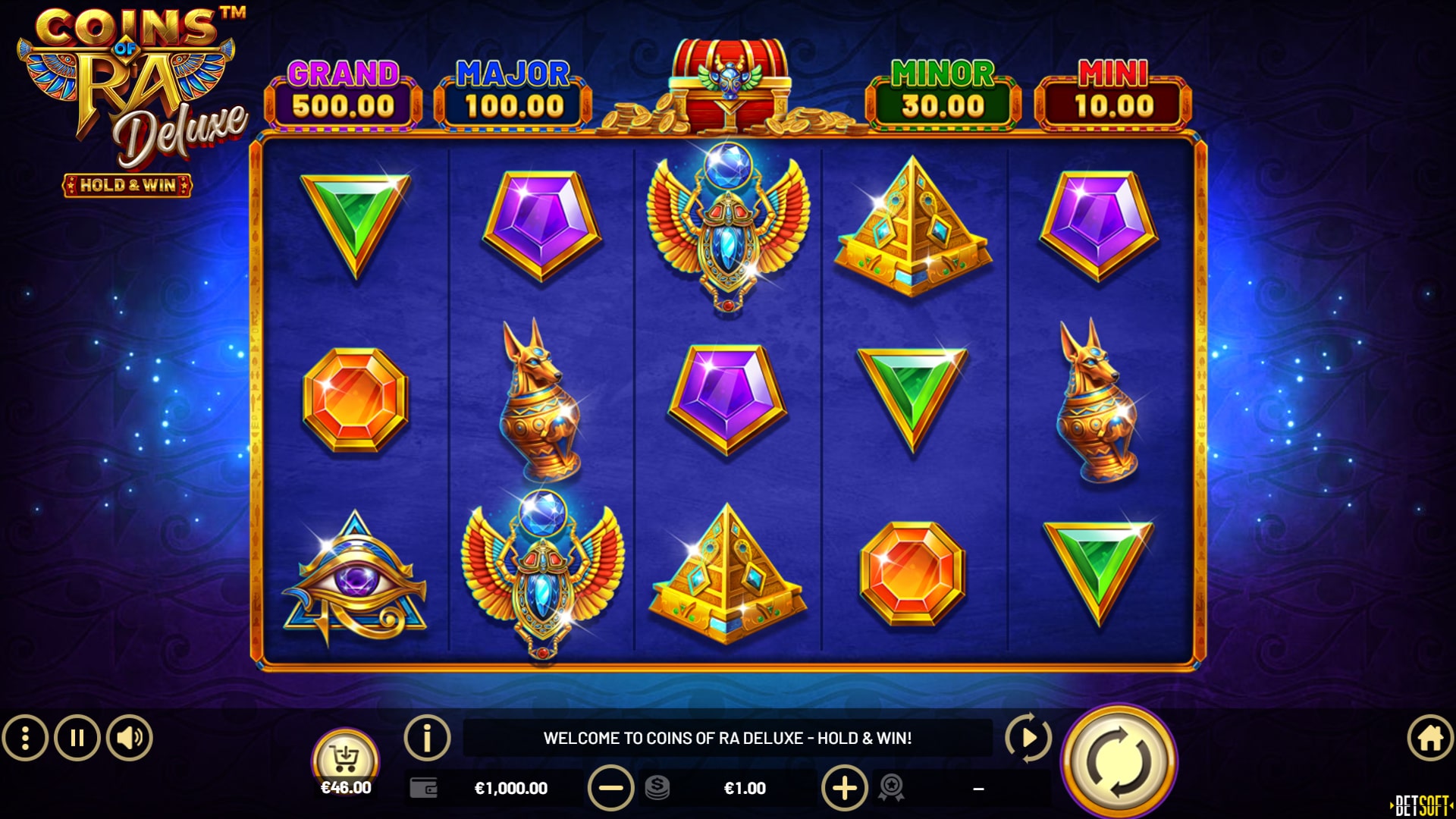 Coins of Ra Deluxe - Hold & Win