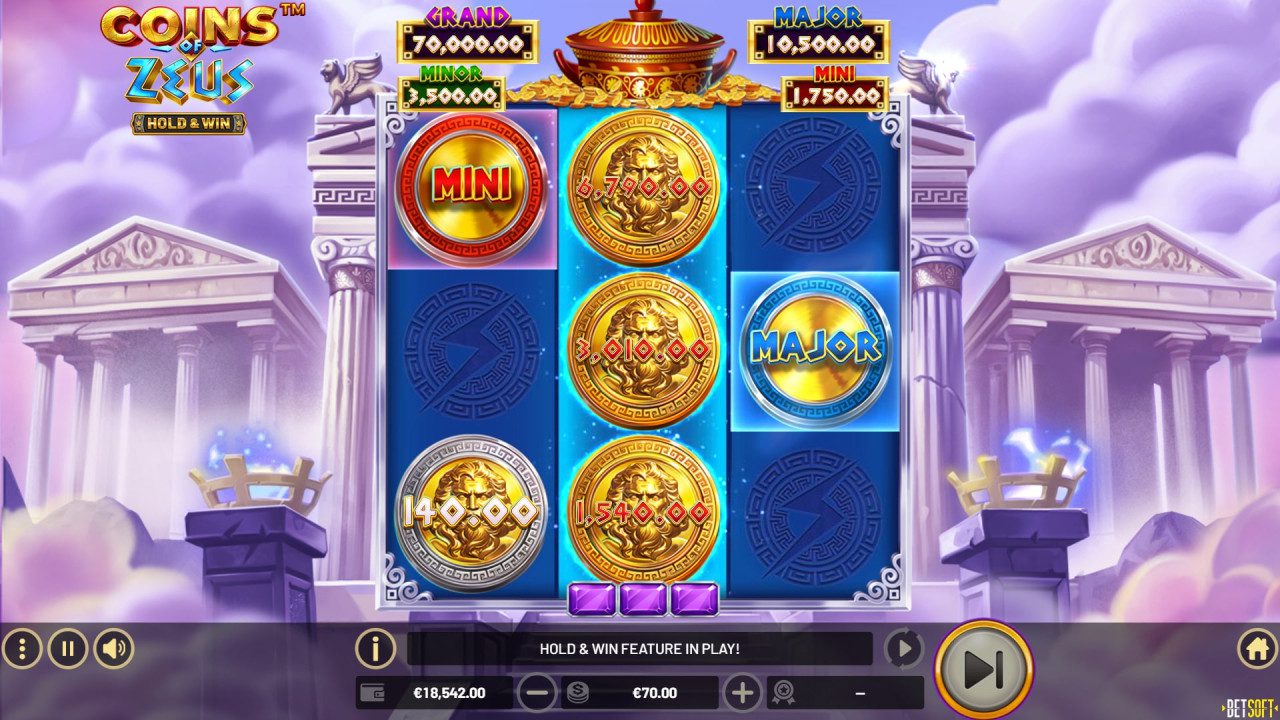 COINS OF ZEUS – HOLD & WIN