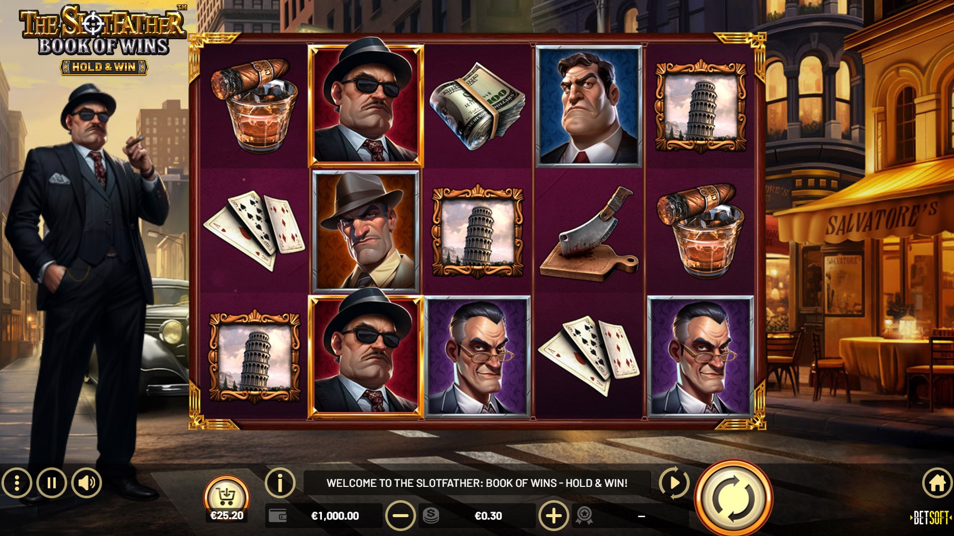 The Slotfather Book of wins