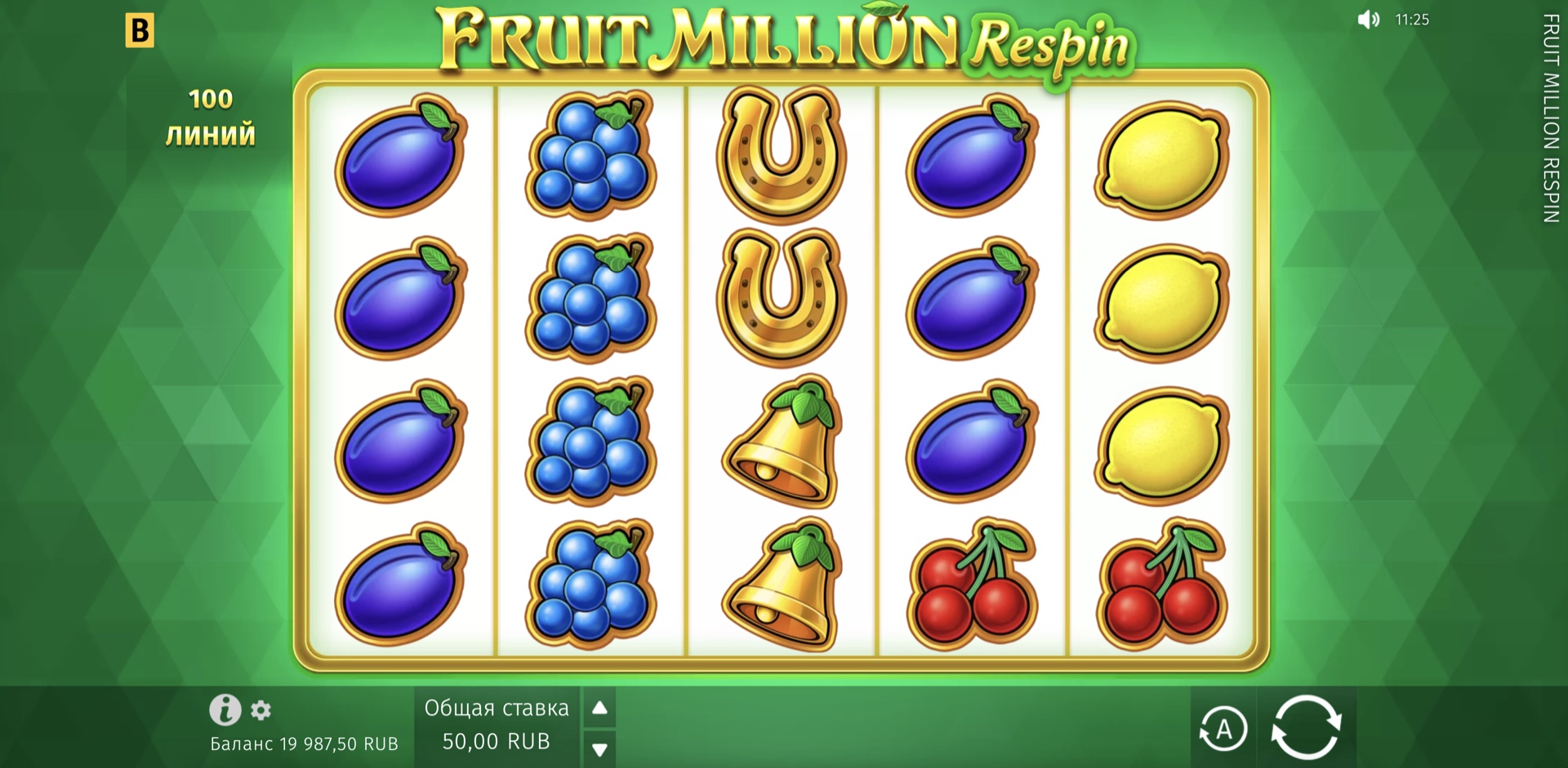 Fruit Million Respin
