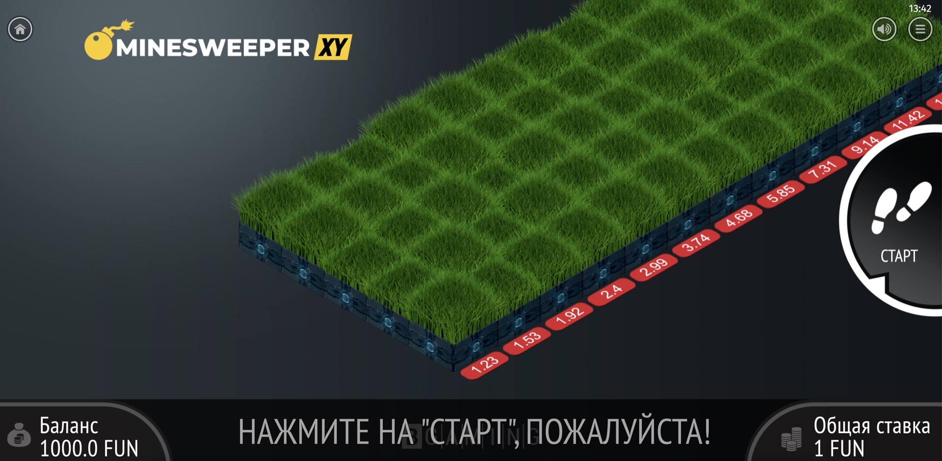 Minesweeper XY