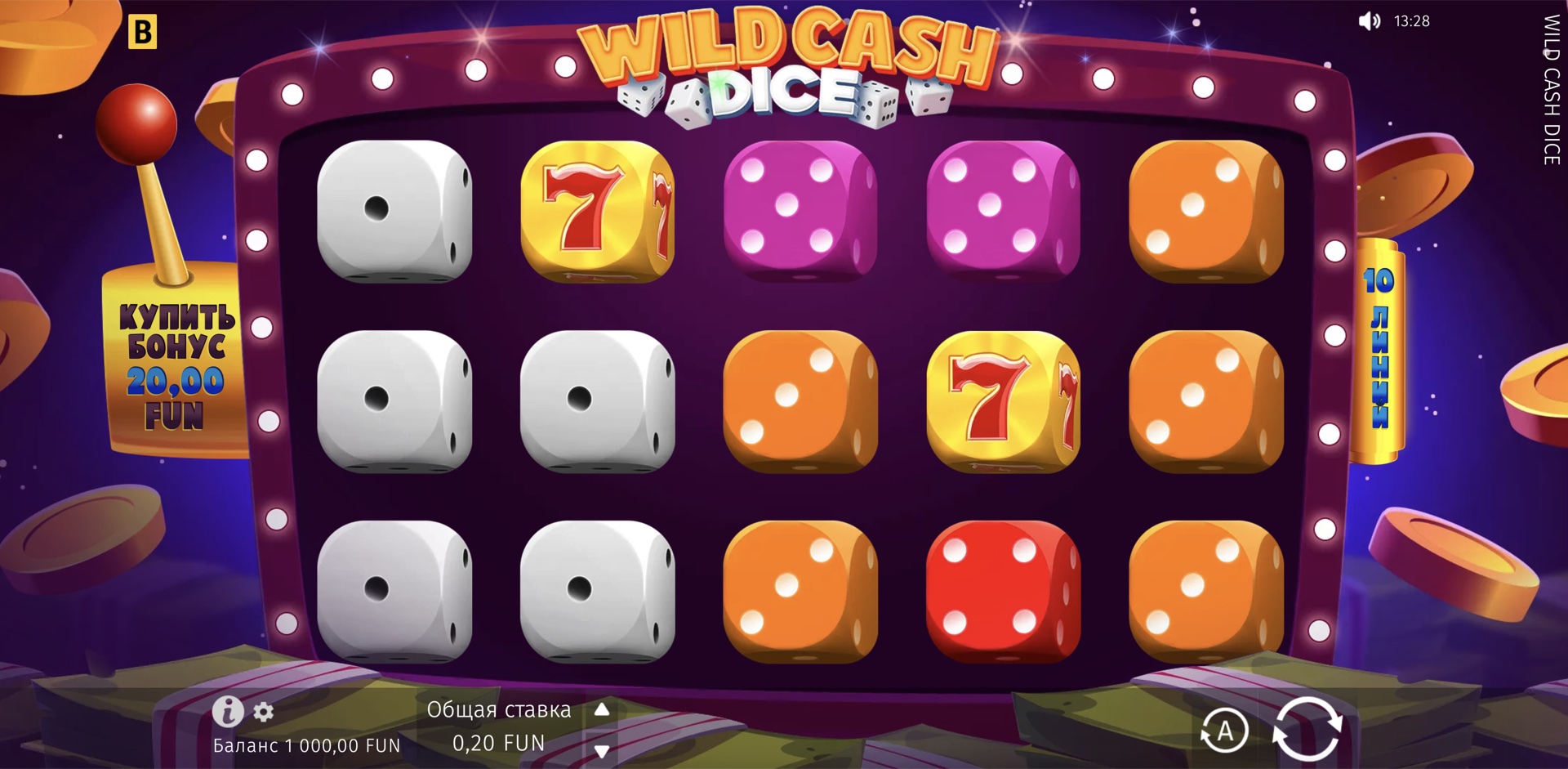 Wild Cash Dice