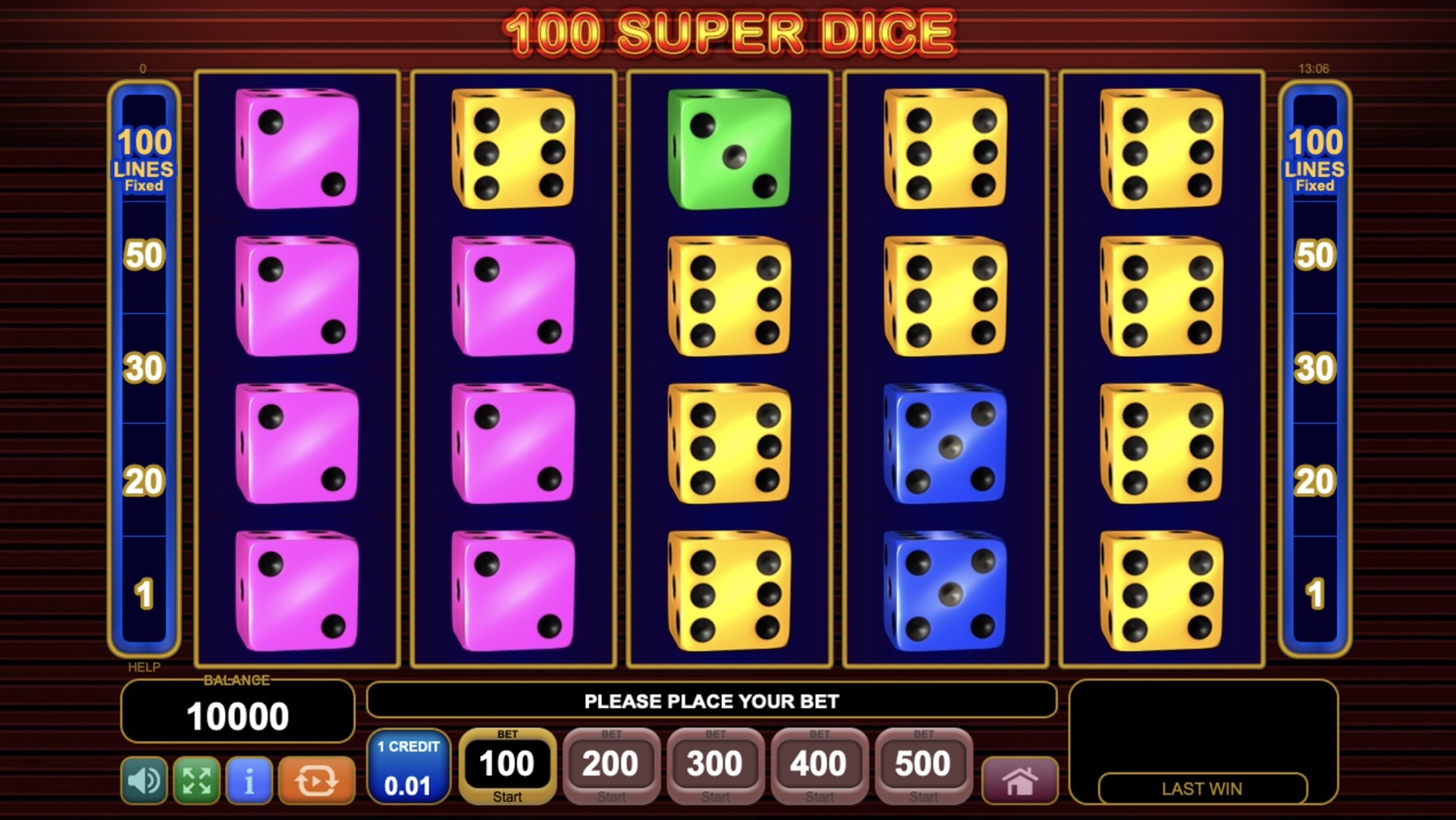 100 Super Dice