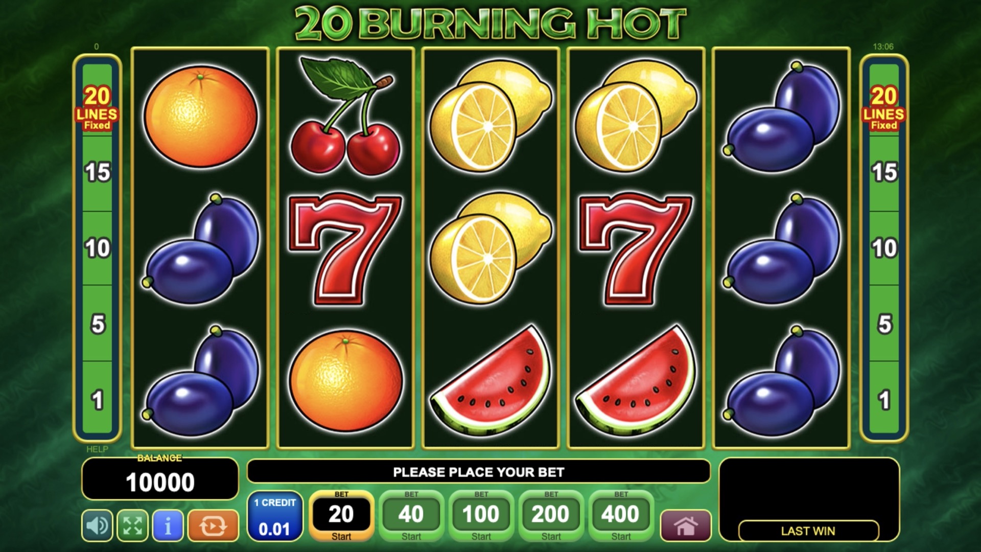 20 Burning Hot
