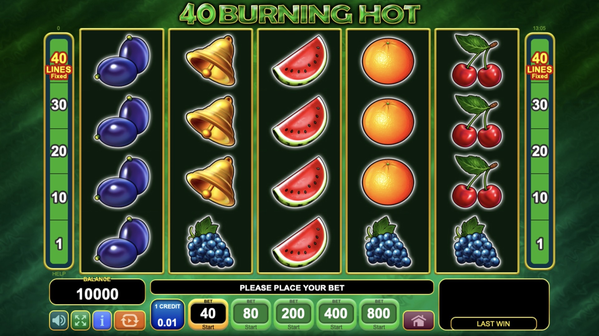40 Burning Hot
