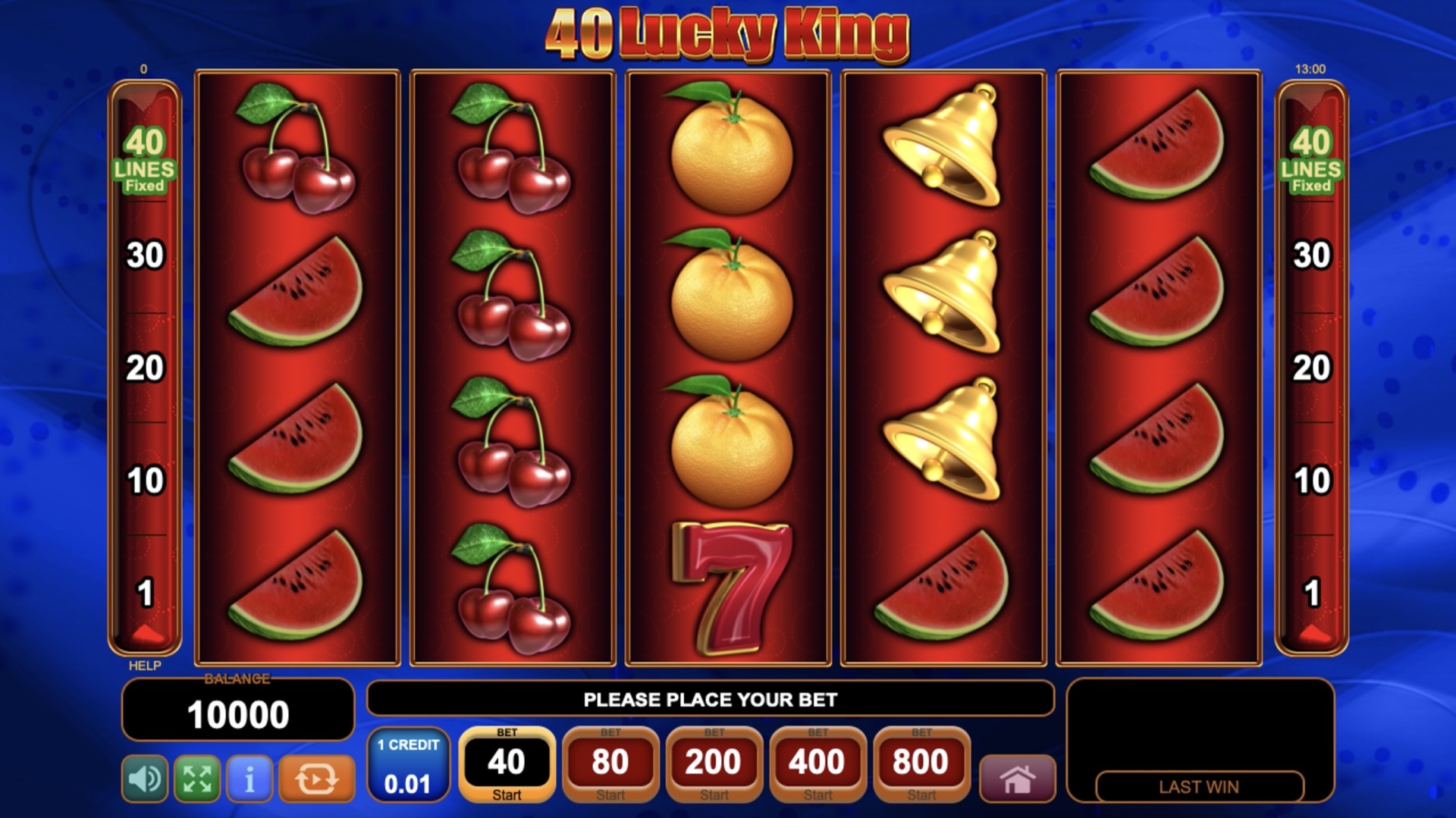 40 Lucky King