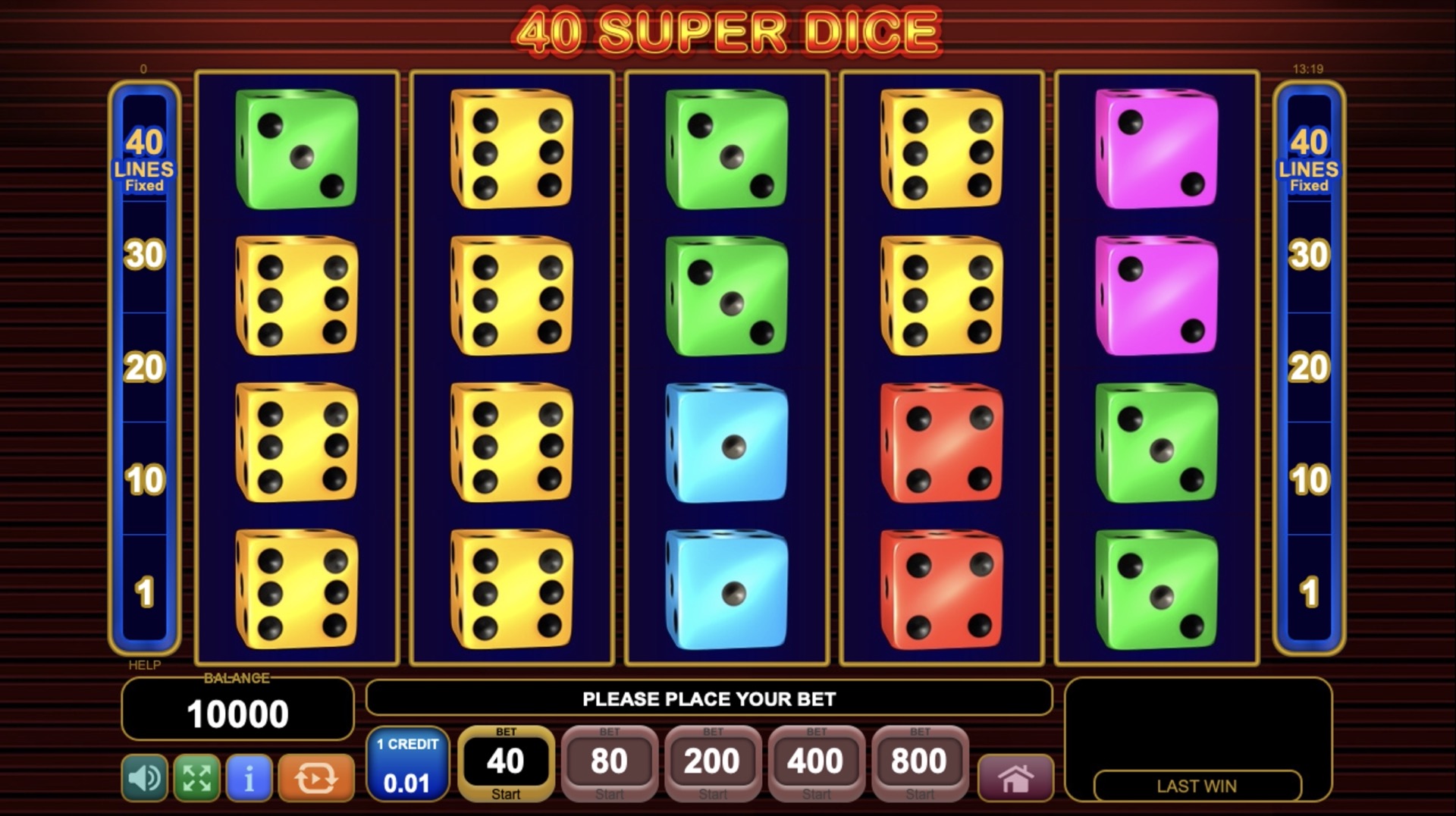 40 Super Dice