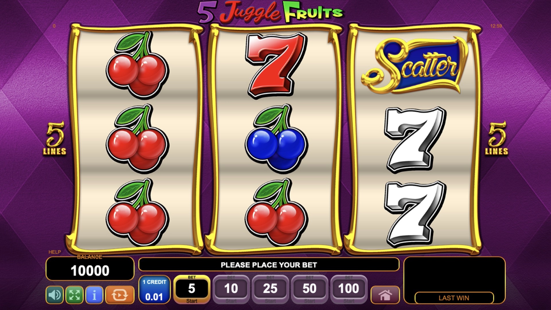 5 Juggle Fruits