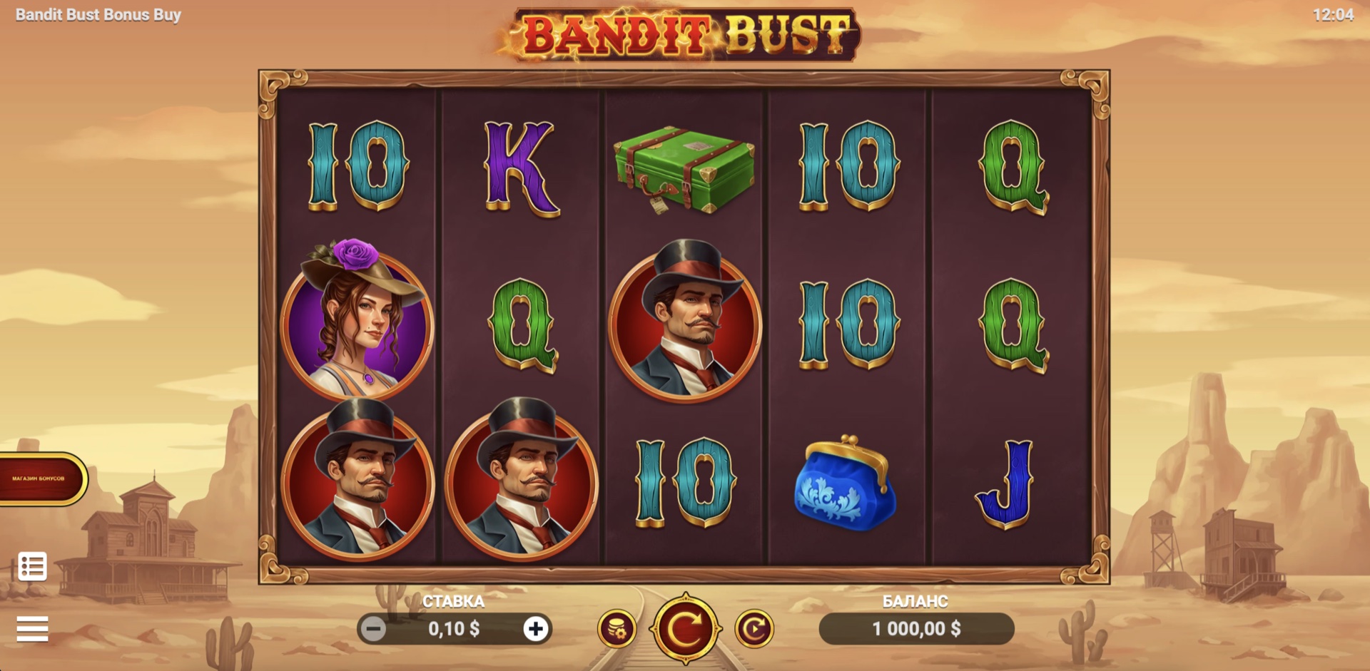 Bandit Bust Bonus Buy
