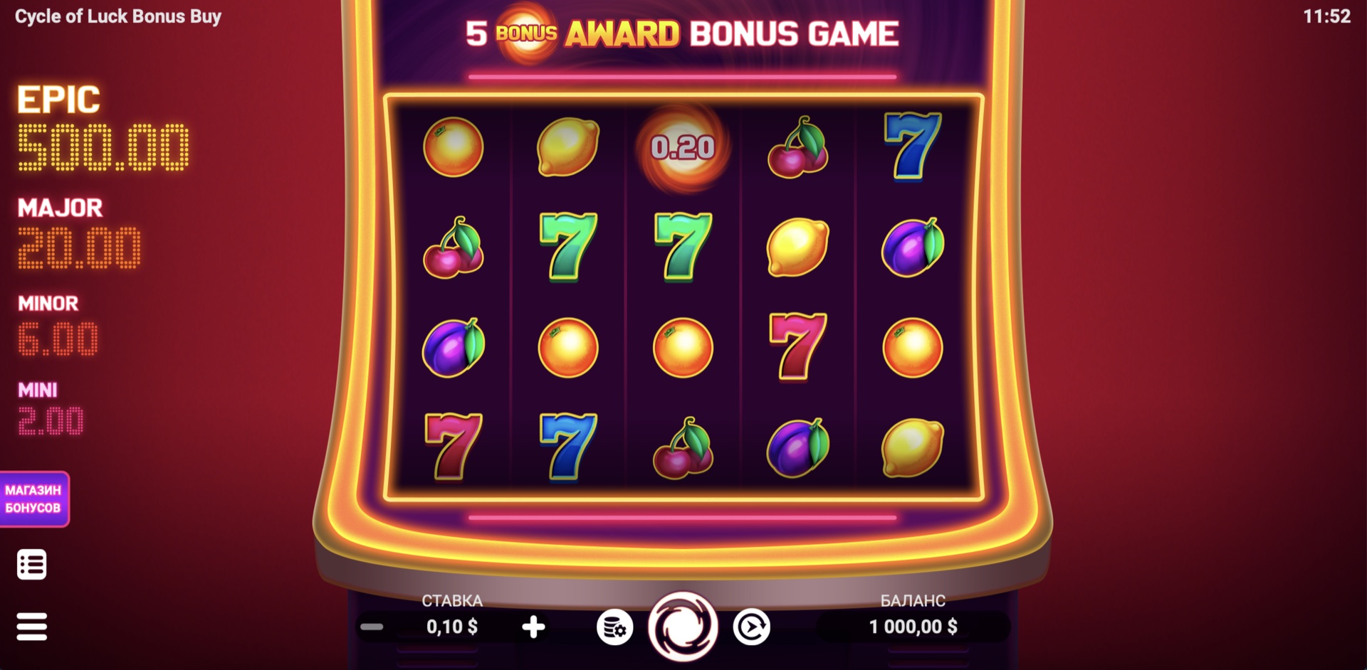 Cycle of Luck Bonus Buy