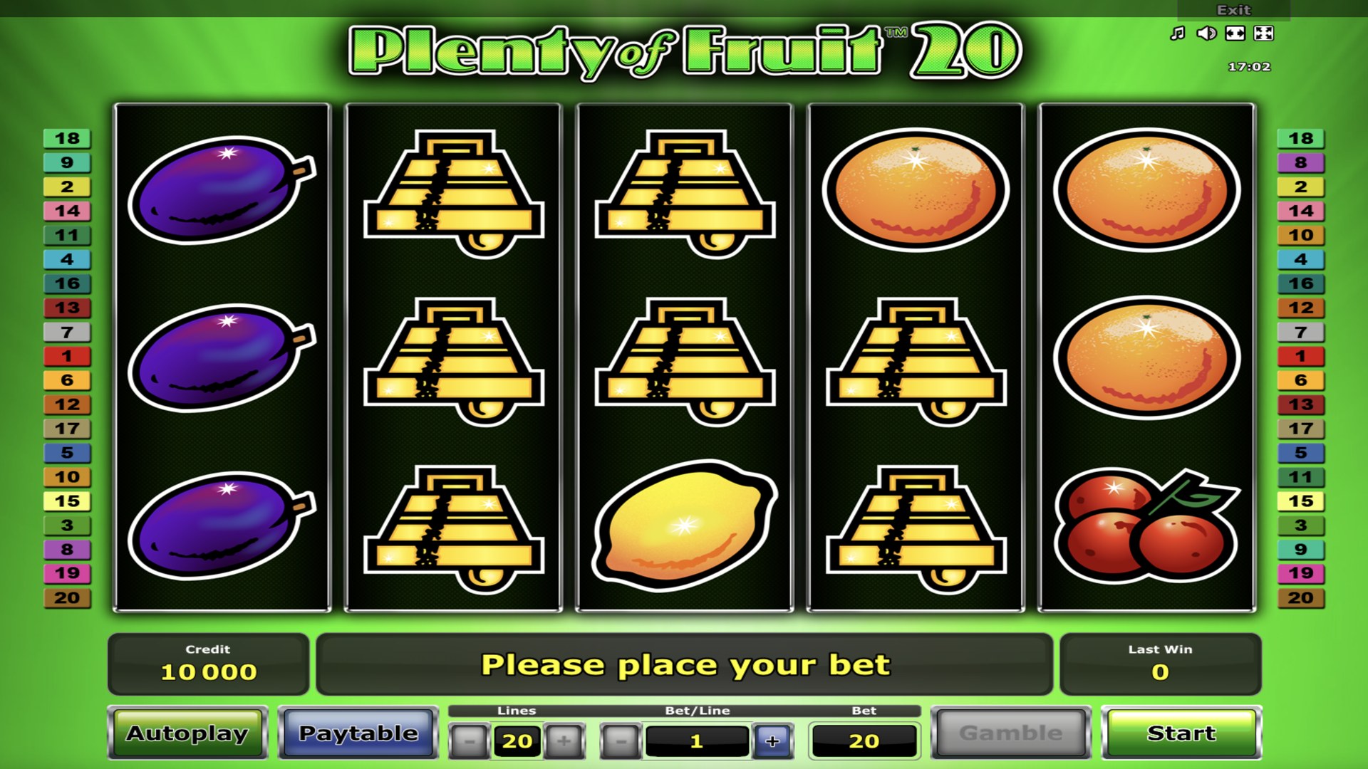 Plenty of Fruit 20
