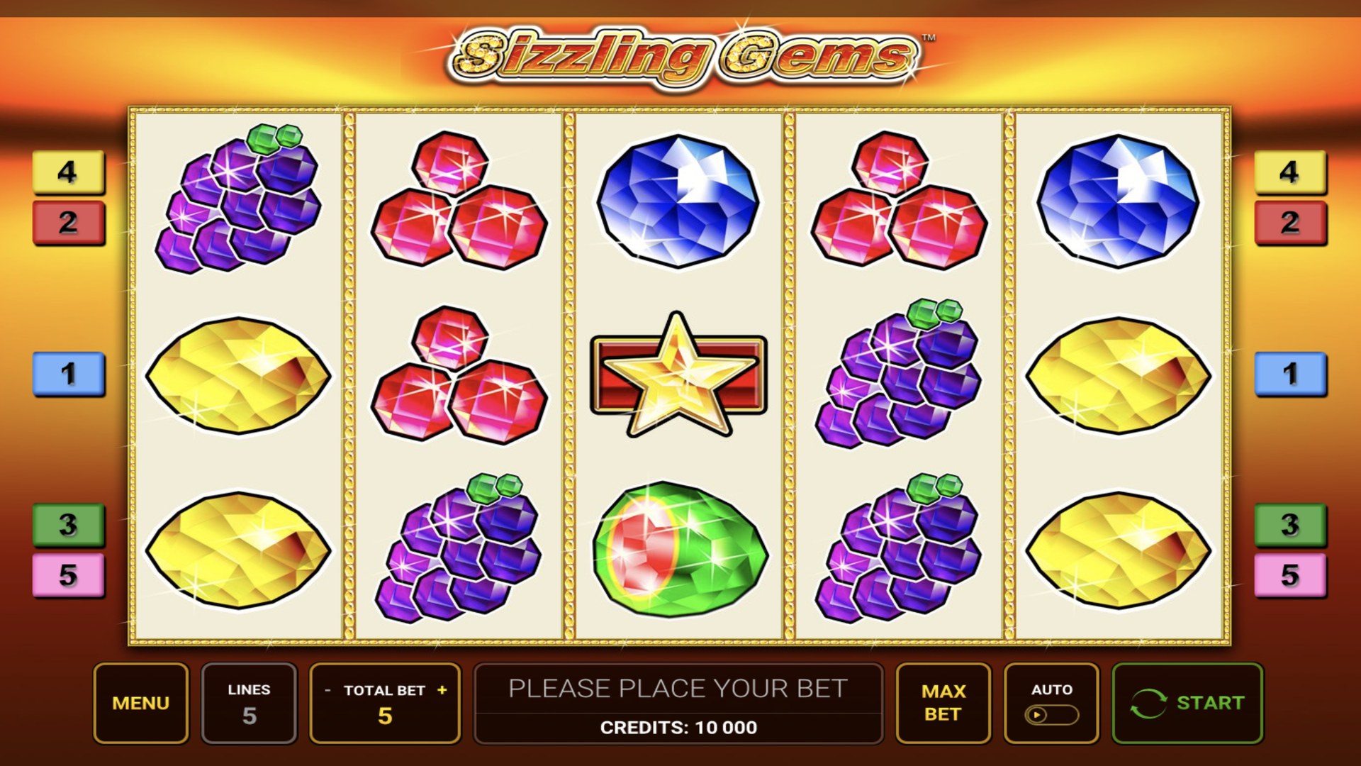 Sizzling Gems