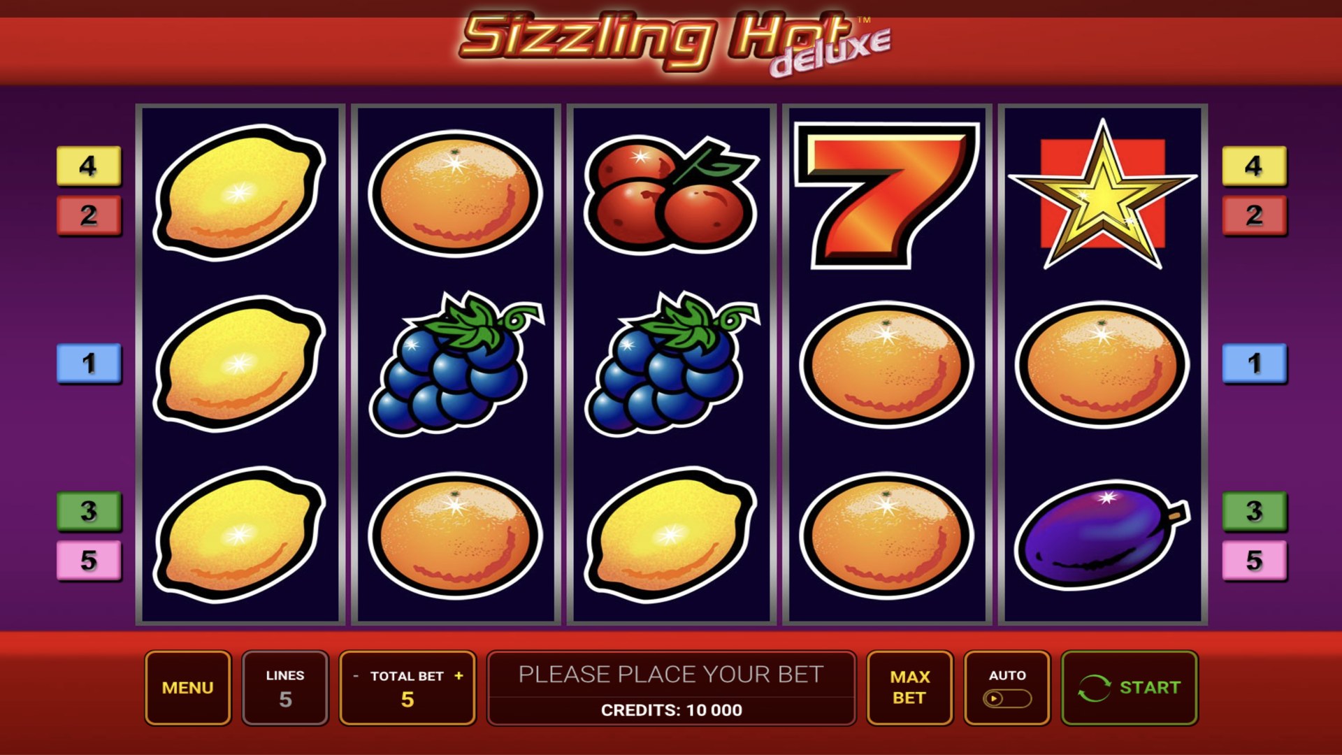 Sizzling Hot Deluxe
