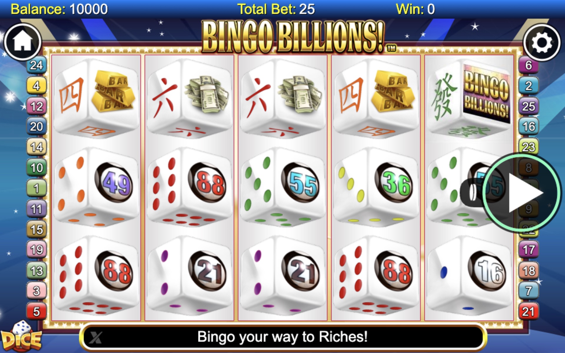 Bingo Billions BDG