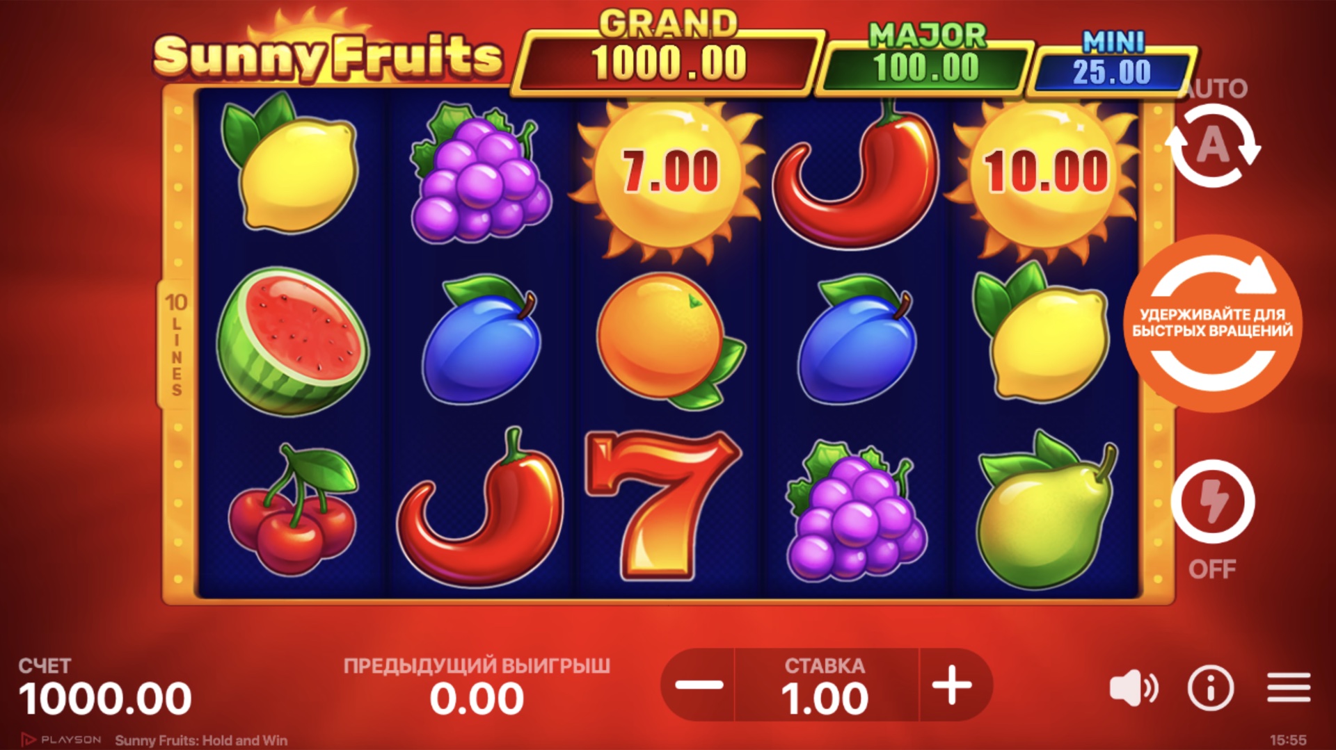 Sunny Fruits