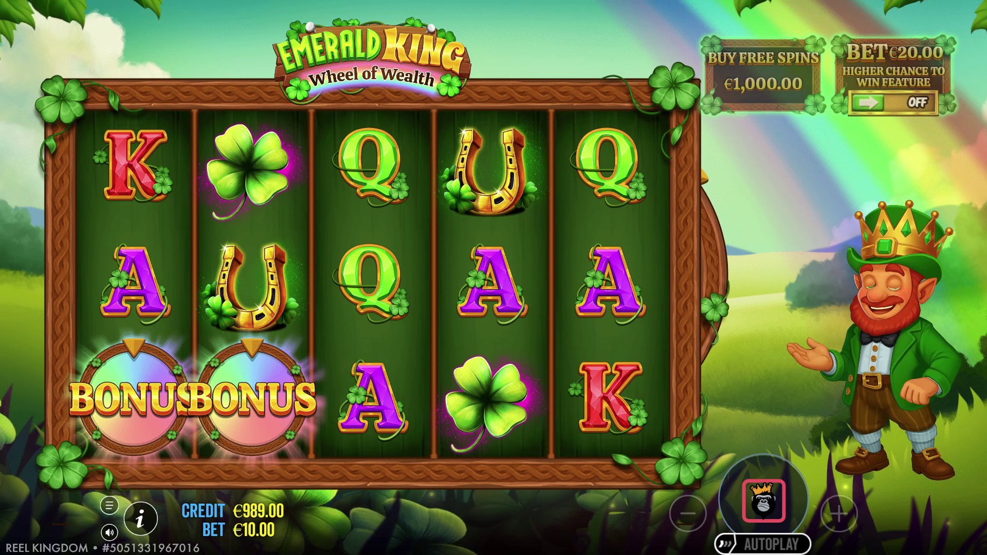 Emerald King – Wheel of Wealth