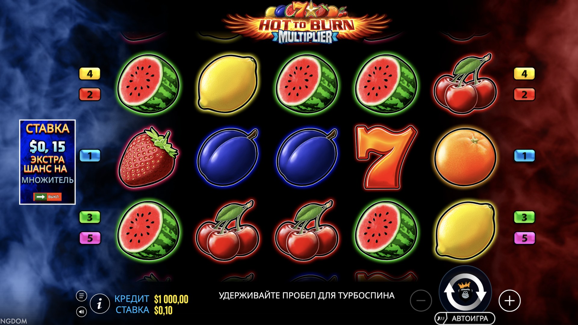 Hot to Burn Multiplier