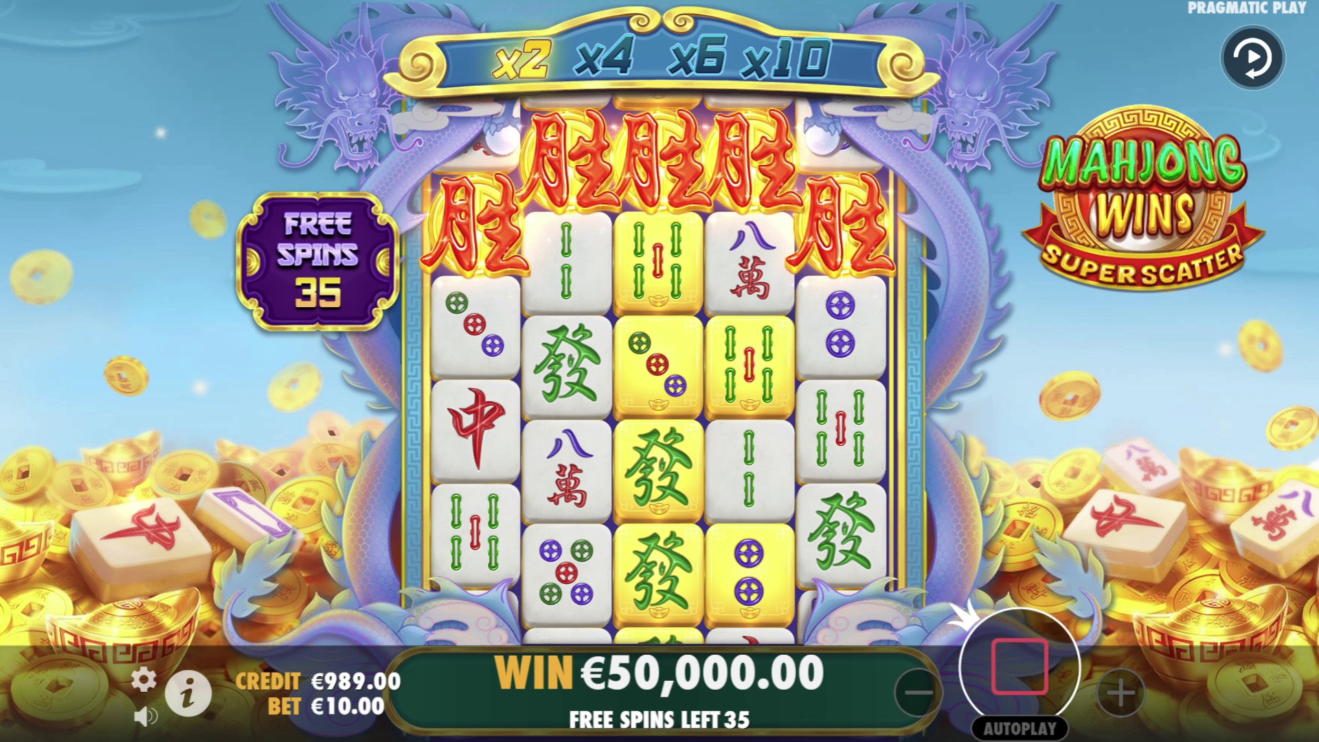 Mahjong Wins Super Scatter