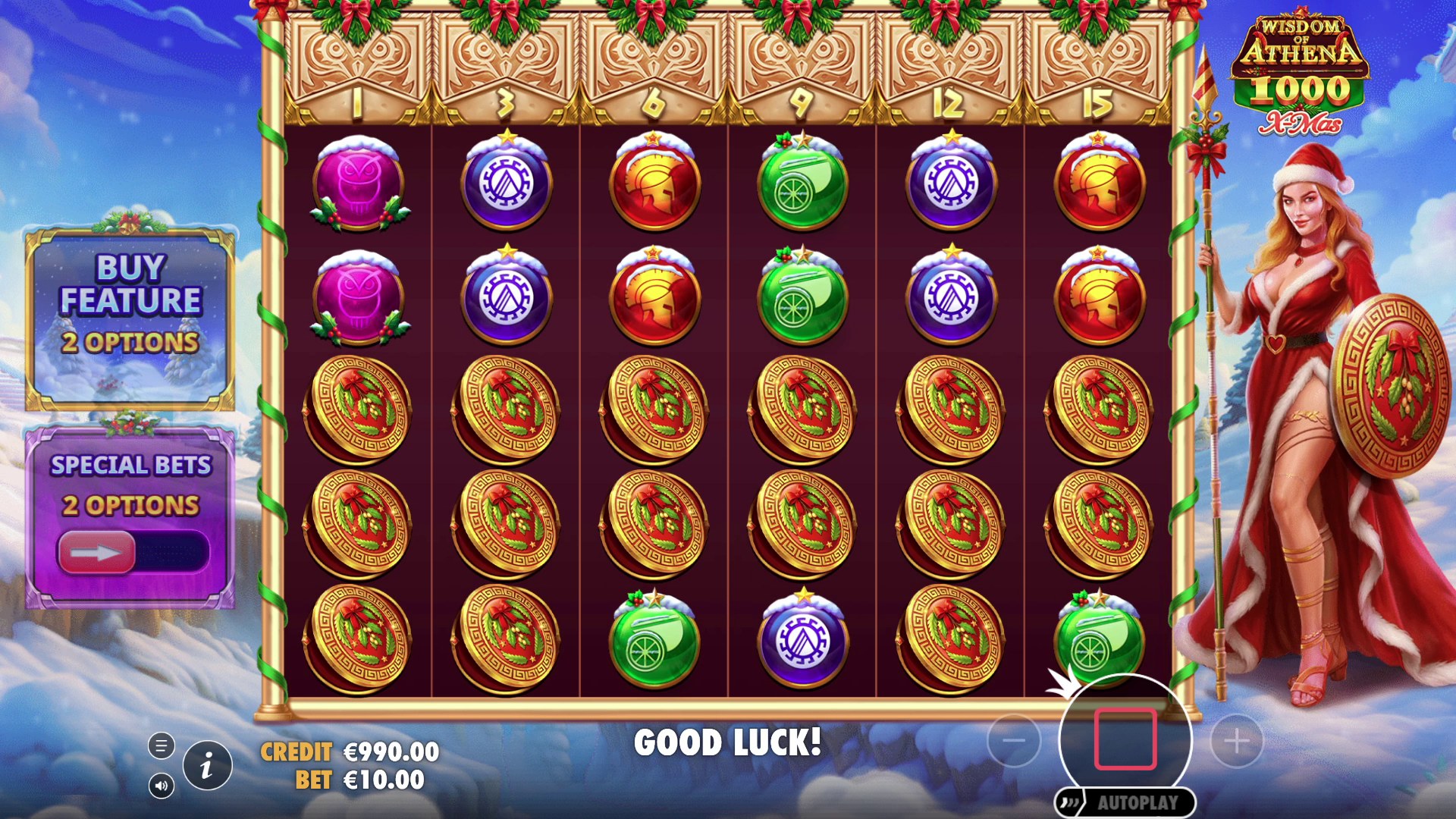 Wisdom of Athena 1000 Xmas