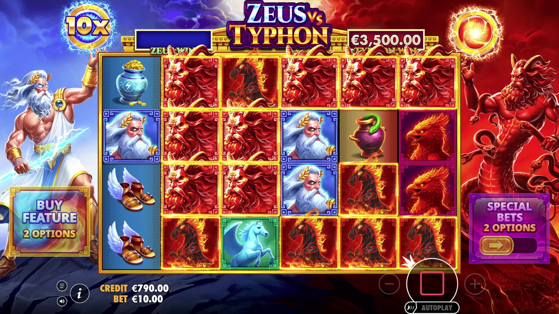Zeus vs Typhon
