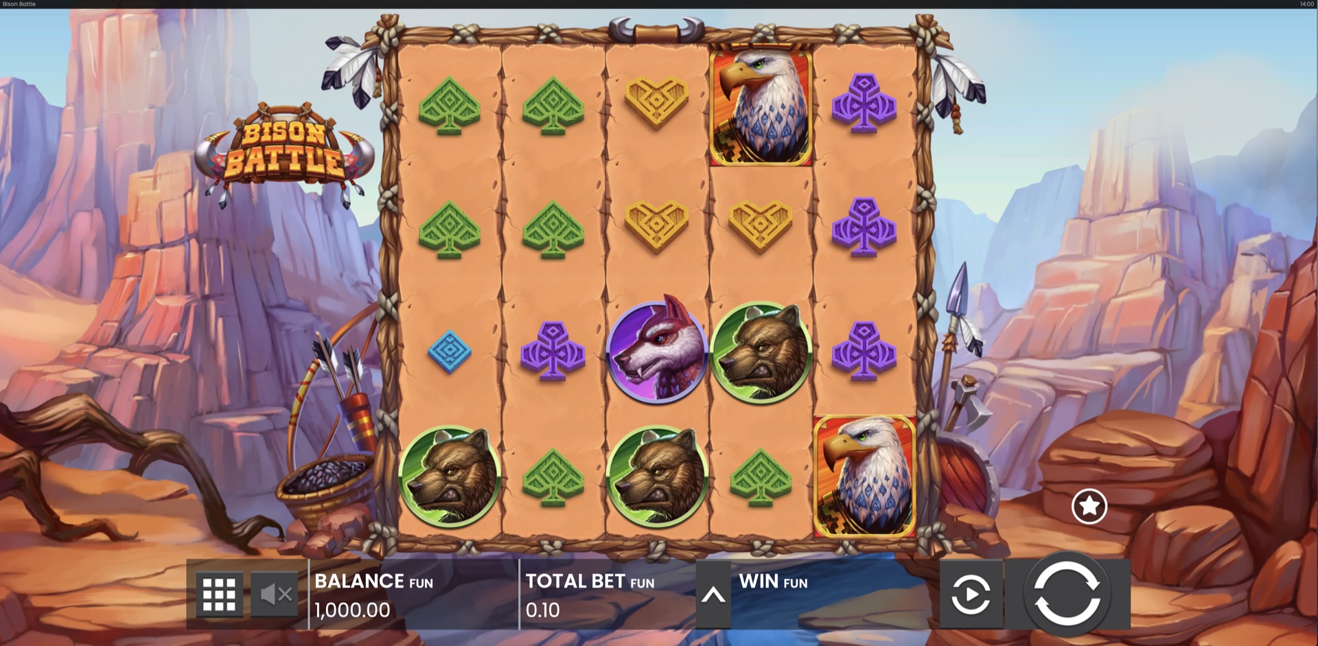 Bison Battle