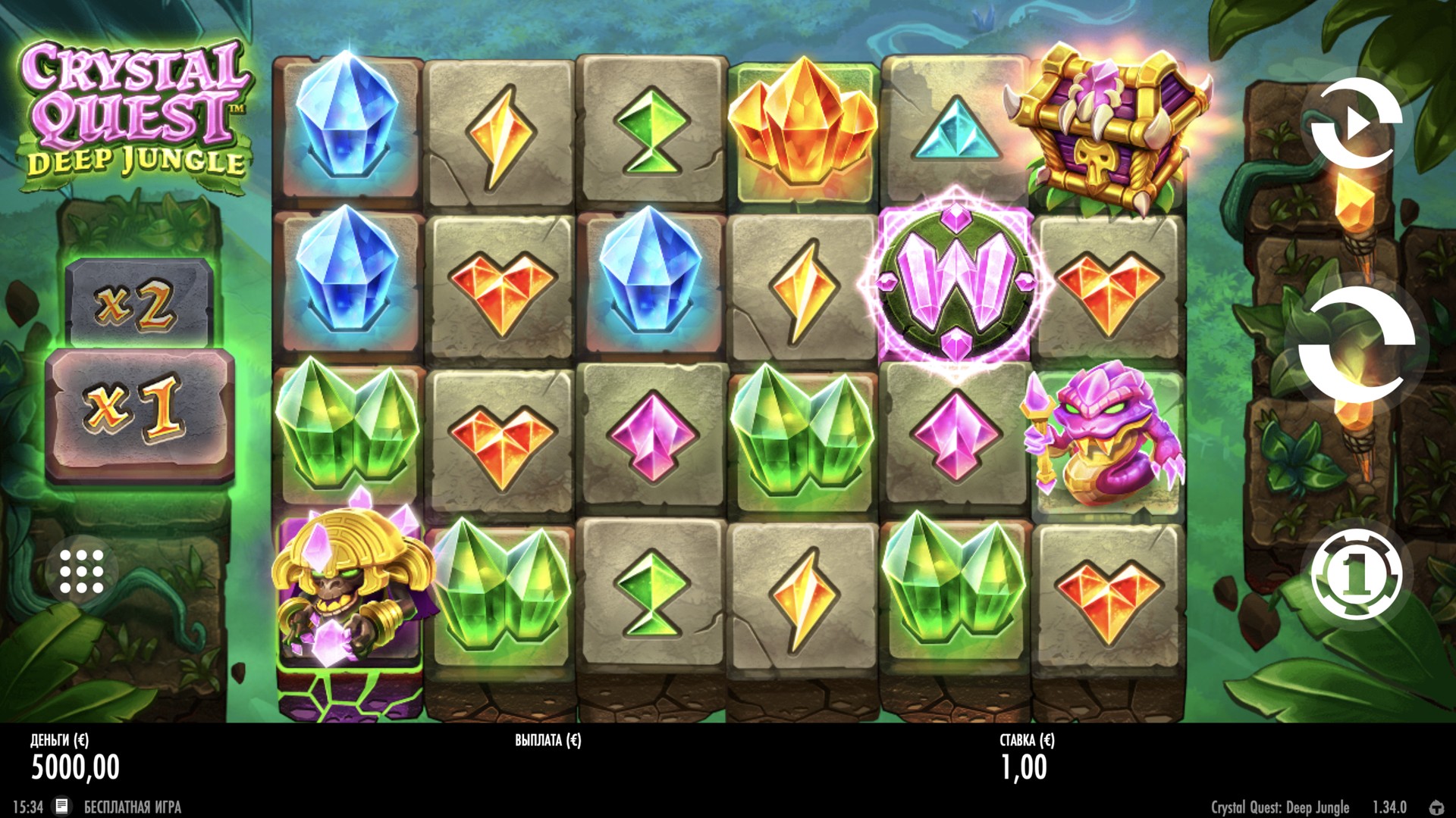 Crystal Quest : DEEP JUNGLE