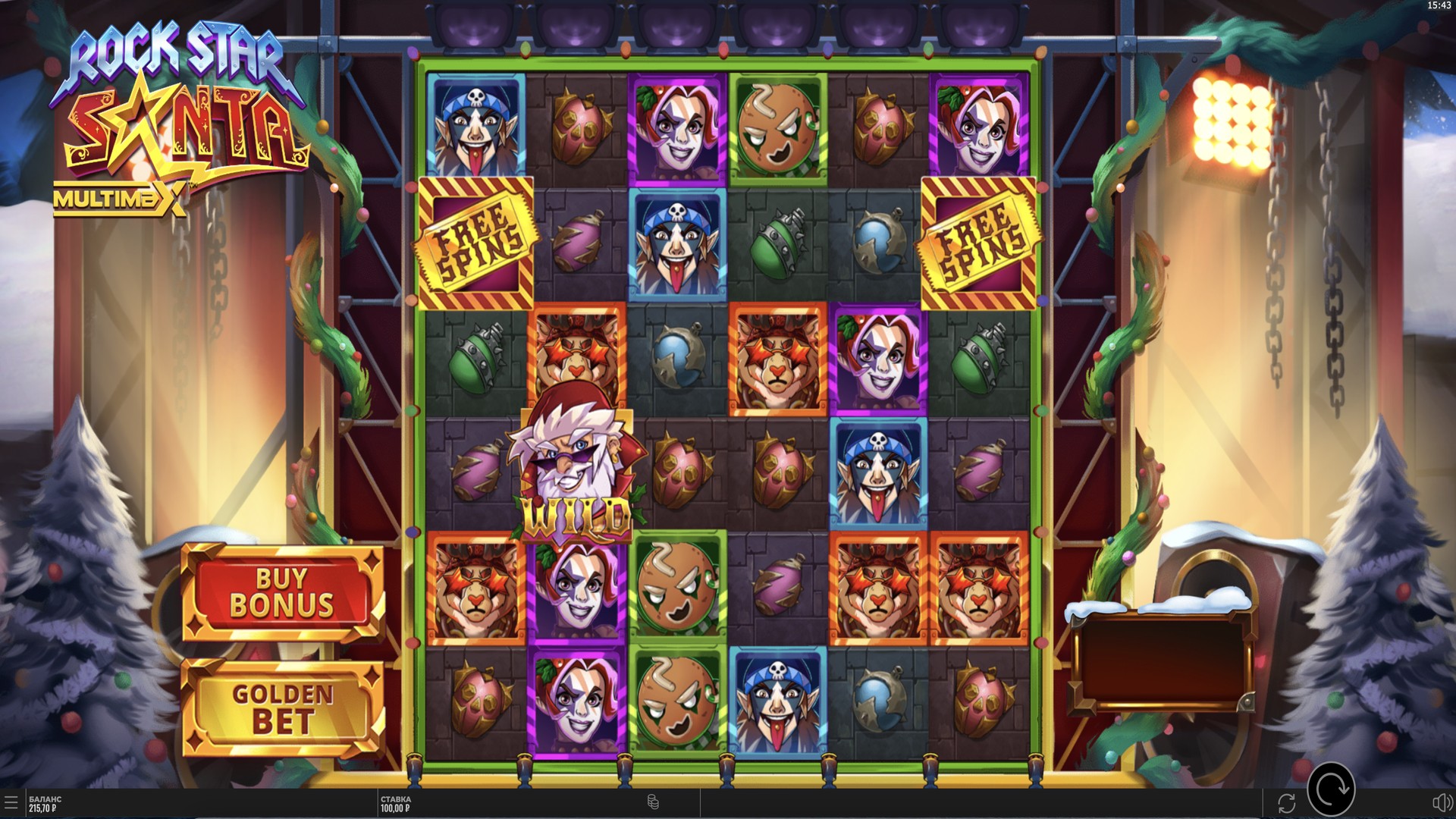 Rock Star Santa Multimax
